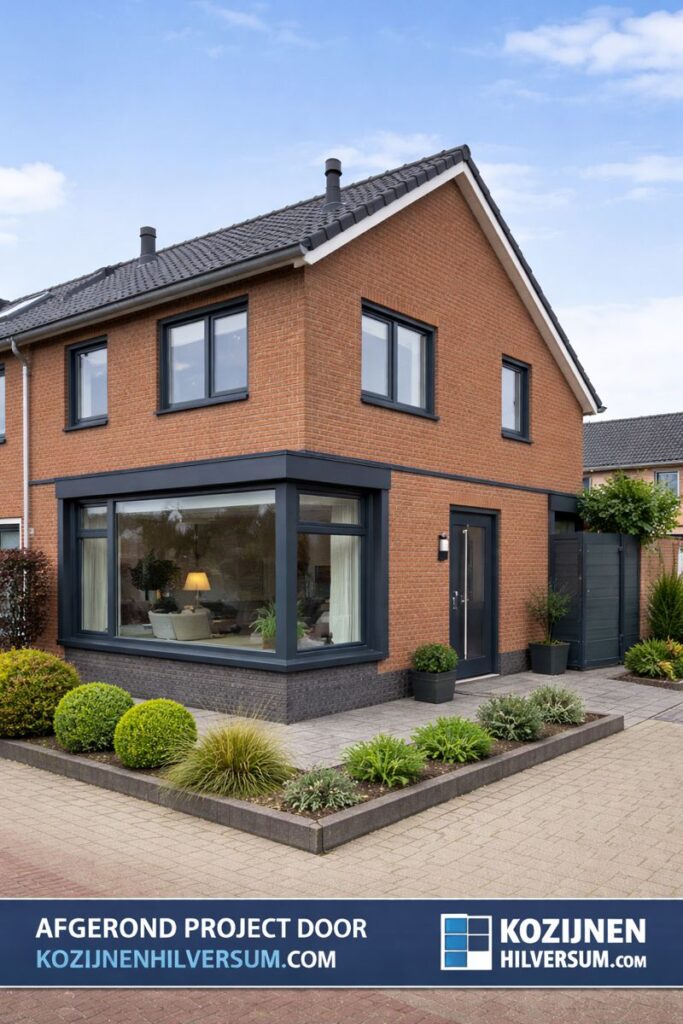 Project foto hilversum hoekwoning jaren